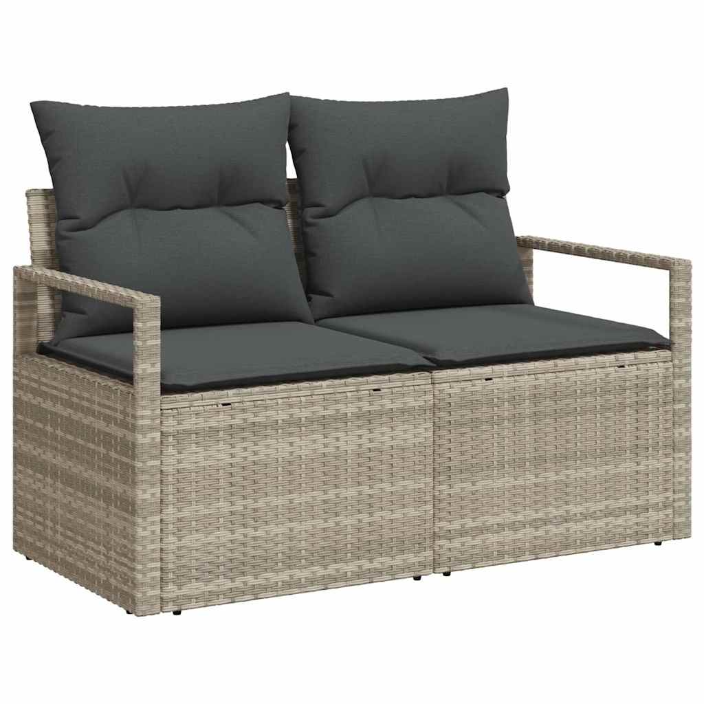 Havesofa Sæt 9 stk. polyrattan