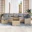 Havesofa Sæt 8 stk. polyrattan