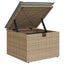 Havesofa Sæt 6 stk. Poly rattan
