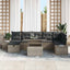 Havesofa Sæt 8 stk. polyrattan