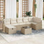 Sofa Sæt 7 stk. polyrattan
