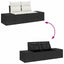 Sofa Sæt med pude 5 pcs polyrattan