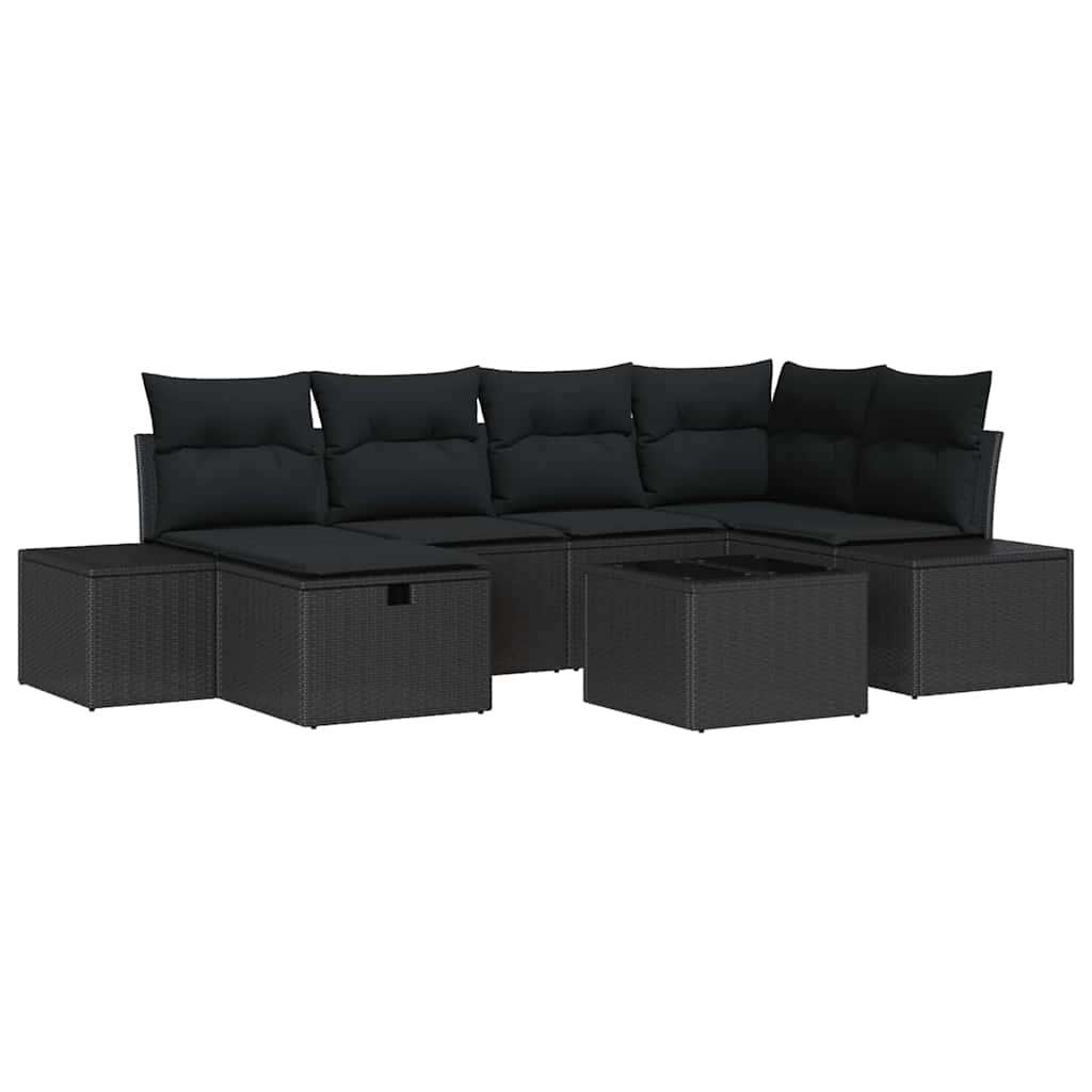 Sofa Sæt 6 stk. polyrattan