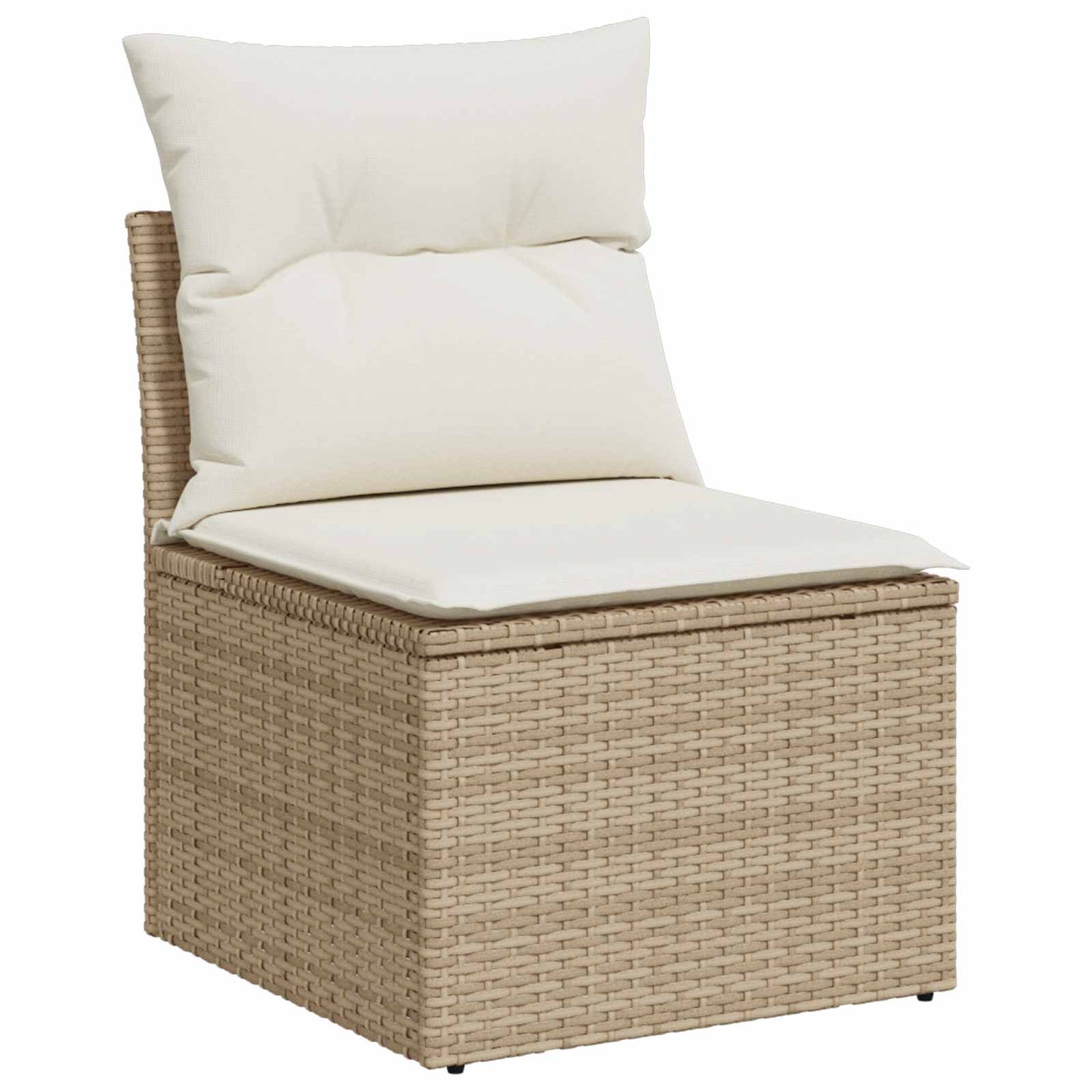 Havesofa Sæt med pude 11 pcs Beige og creme