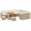 Havesofa Sæt 12 stk. 11-Antal sæder Beige og creme