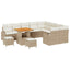 Havesofa Sæt 12 stk. 11-Antal sæder Beige og creme