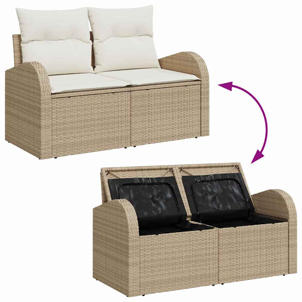 Havesofa Sæt 12 stk. 11-Antal sæder Beige og creme