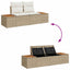 Havesofa Sæt 9 stk. 8-Antal sæder Beige Poly rattan