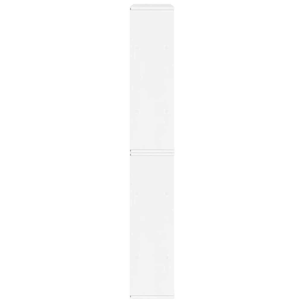sidekabinetter 4 stk ODDA 40x24x79 cm massivt fyrretræ hvid