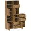 sidekabinetter 5 stk ODDA 40x24x79 cm massivt fyrretræ