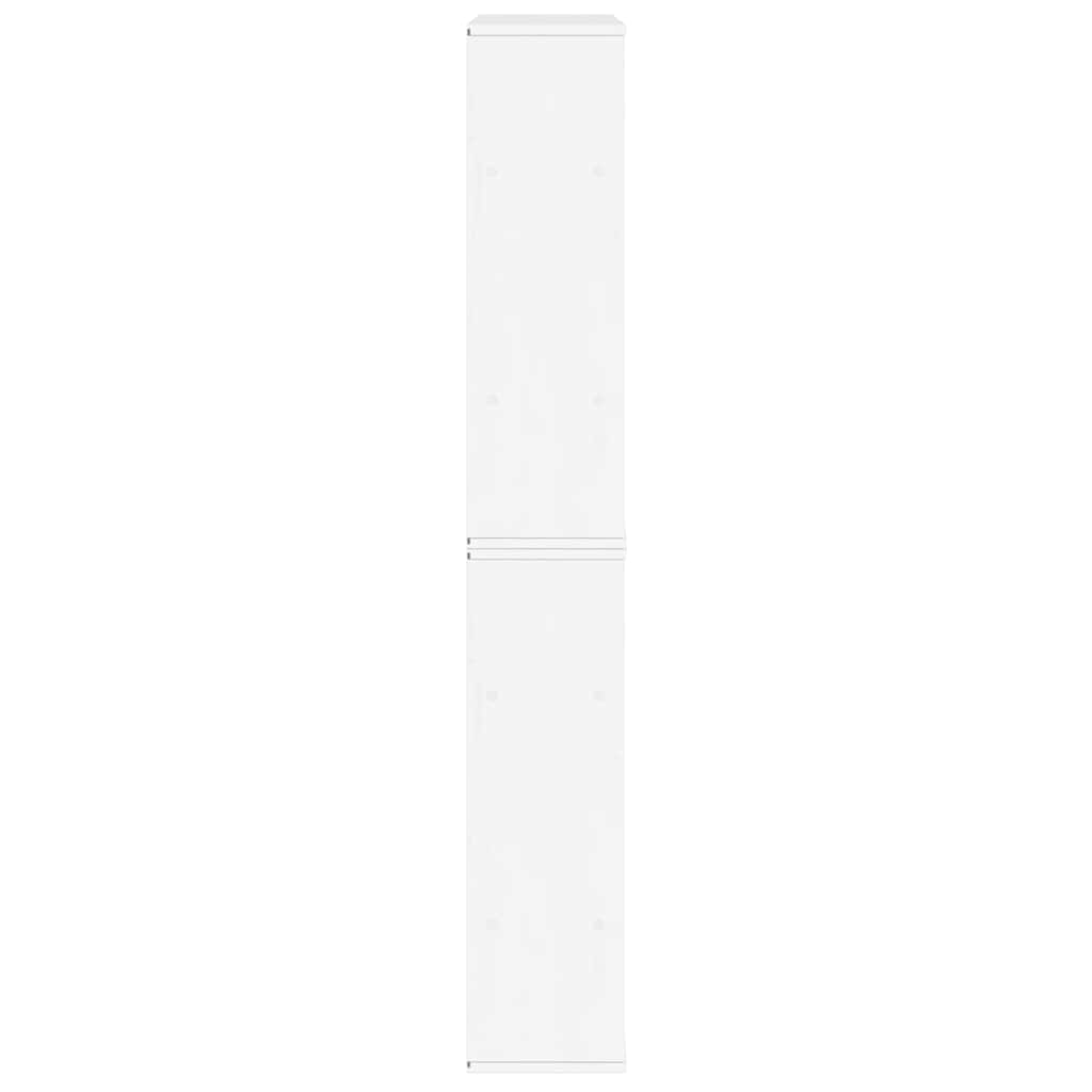 sidekabinetter 5 stk ODDA 40x24x79 cm massivt fyrretræ hvid