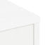 sidekabinetter 5 stk ODDA 40x24x79 cm massivt fyrretræ hvid