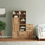 sidekabinetter 5 stk ODDA 40x24x79 cm massivt fyrretræ