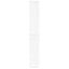 sidekabinetter 5 stk ODDA 40x24x79 cm massivt fyrretræ hvid