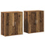 Sideboard 2 pcs Gammelt træ 60 x 31 x 70 cm Konstrueret træ