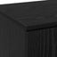 Højskab 80 x 35 x 180 cm Konstrueret træ Sort eg