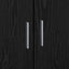 Højskab 80 x 35 x 180 cm Konstrueret træ Sort eg