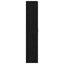 Højskab 80 x 35 x 180 cm Konstrueret træ Sort eg