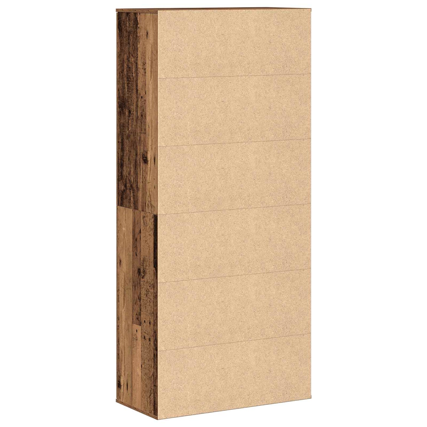 Højskab med hylde Gammelt træ 80 x 39 x 178 cm Konstrueret træ