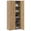 Highboard 2 pcs Artisan Egetræ 80 x 42 x 185 cm