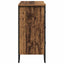 Skuffeskab med skuffe 2 pcs Gammelt træ 91 x 35,5 x 74,5 cm