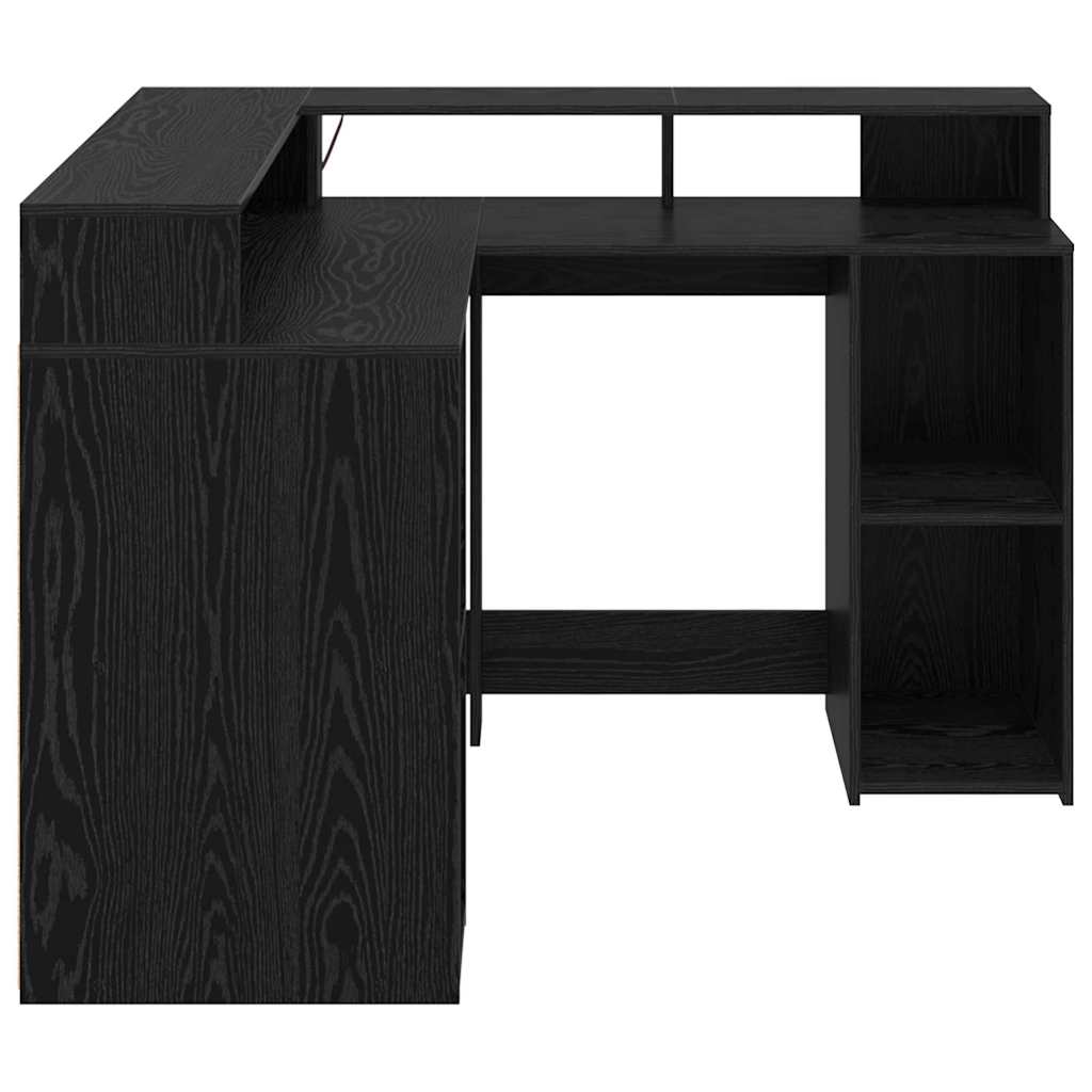 Bord Sort eg Konstrueret træ 130 x 130 x 91 cm