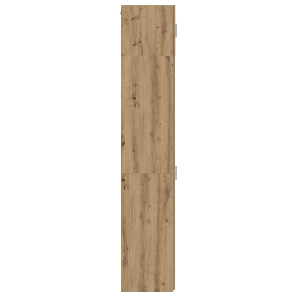 2-delt opbevaringsskab med hylder 2 pcs Artisan-eg
