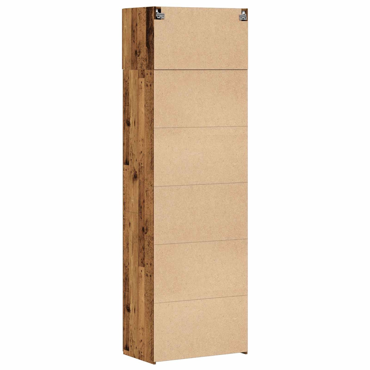 Opbevaringsskab 2 pcs Gammelt træ 70 x 42,5 x 185 cm
