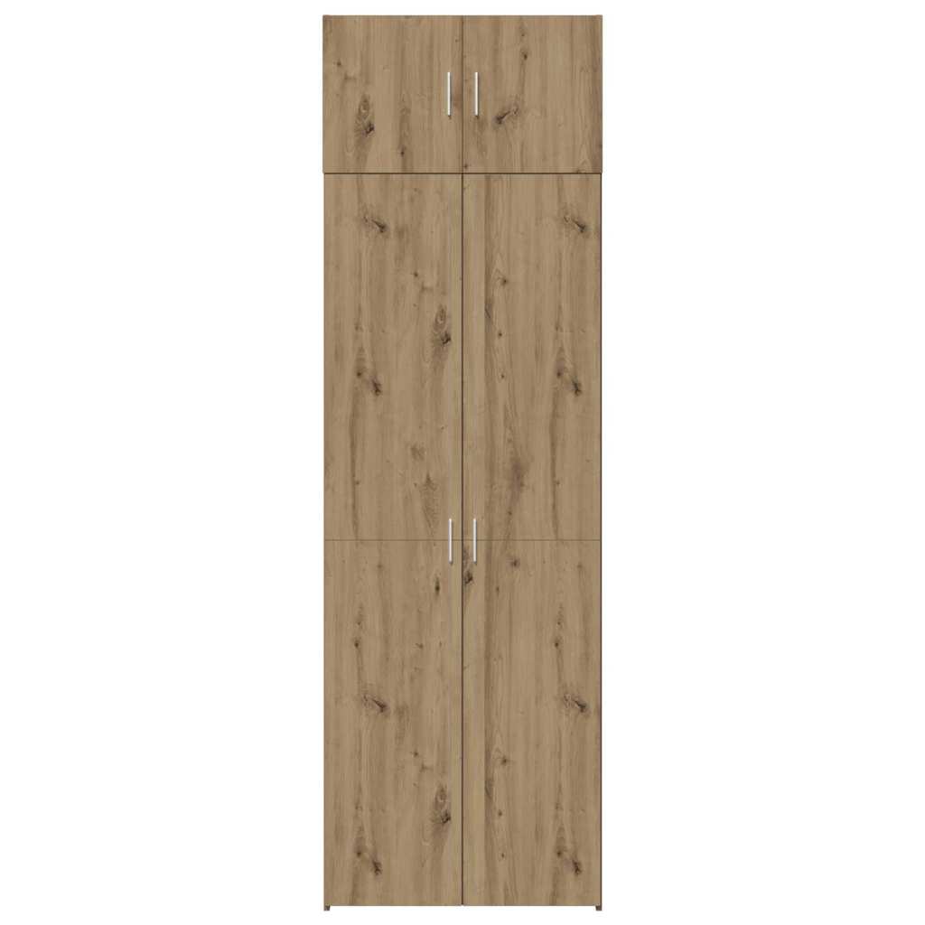 Opbevaringsskab 3 pcs Artisan Egetræ 70 x 42,5 x 185 cm