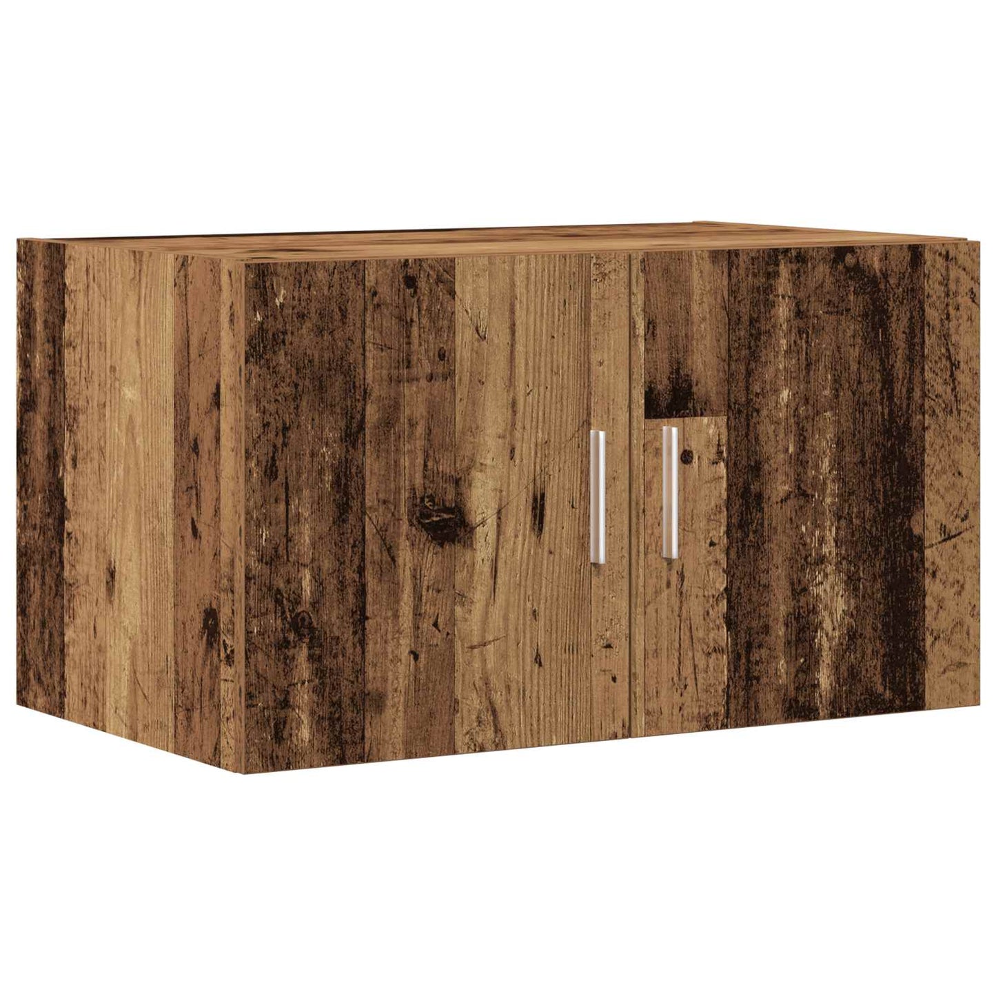 Opbevaringsskab 2 pcs Gammelt træ 70 x 42,5 x 225 cm