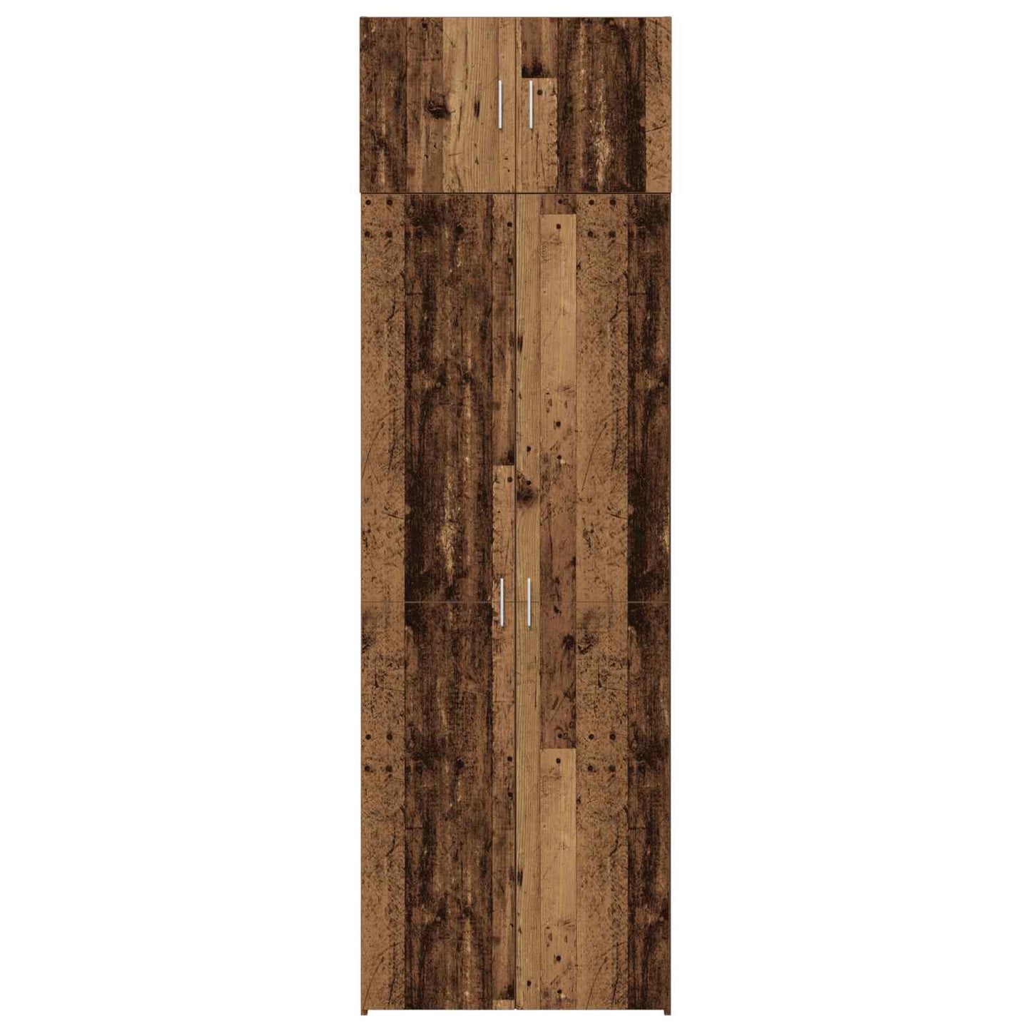 Opbevaringsskab 2 pcs Gammelt træ 70 x 42,5 x 225 cm