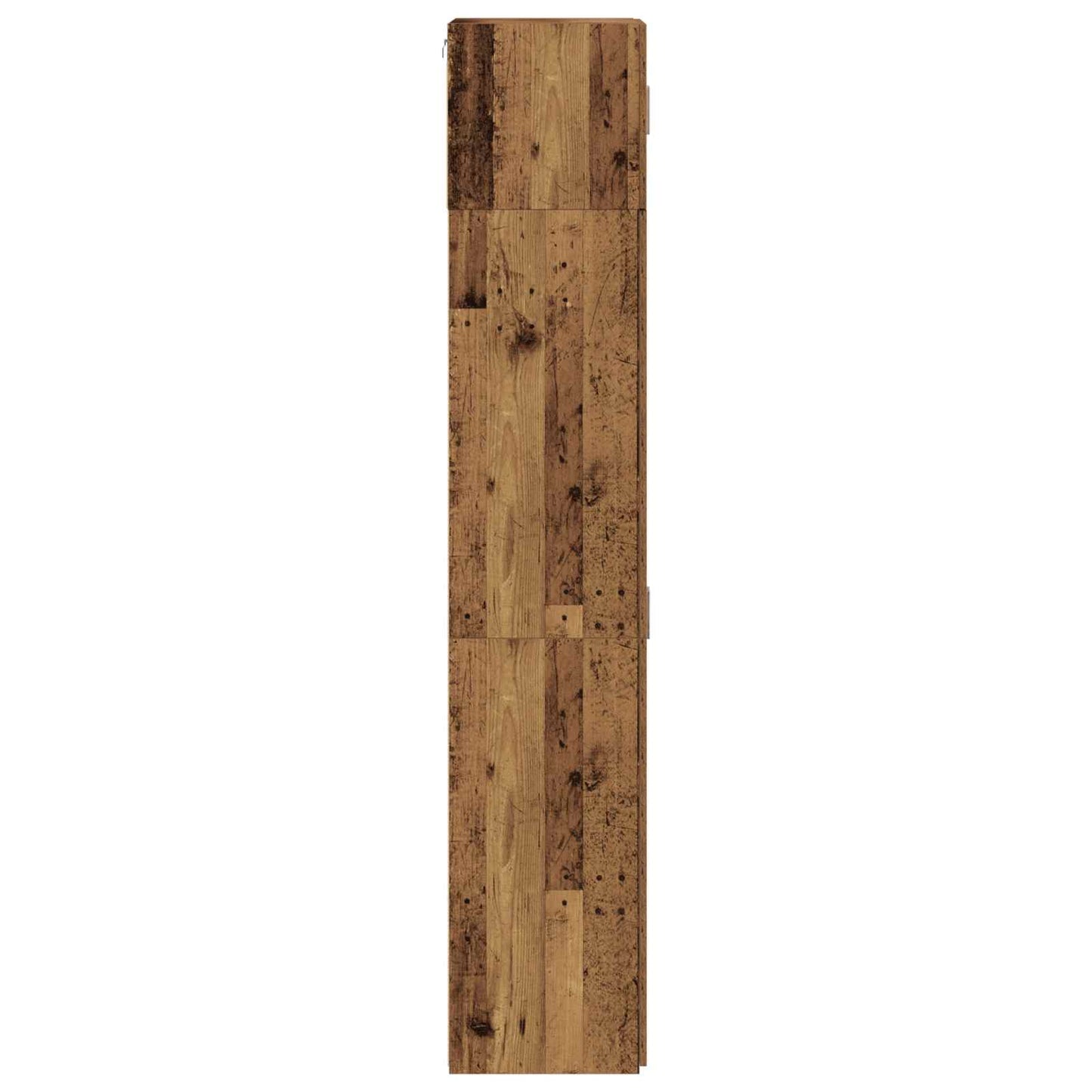 Opbevaringsskab 2 pcs Gammelt træ 70 x 42,5 x 225 cm