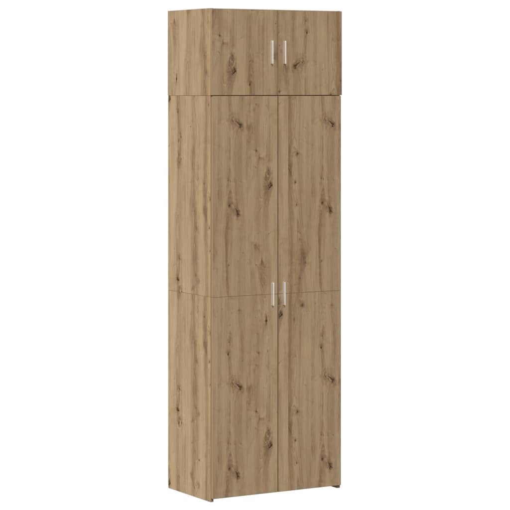 Opbevaringsskab 2 pcs Artisan Egetræ 70 x 42,5 x 225 cm