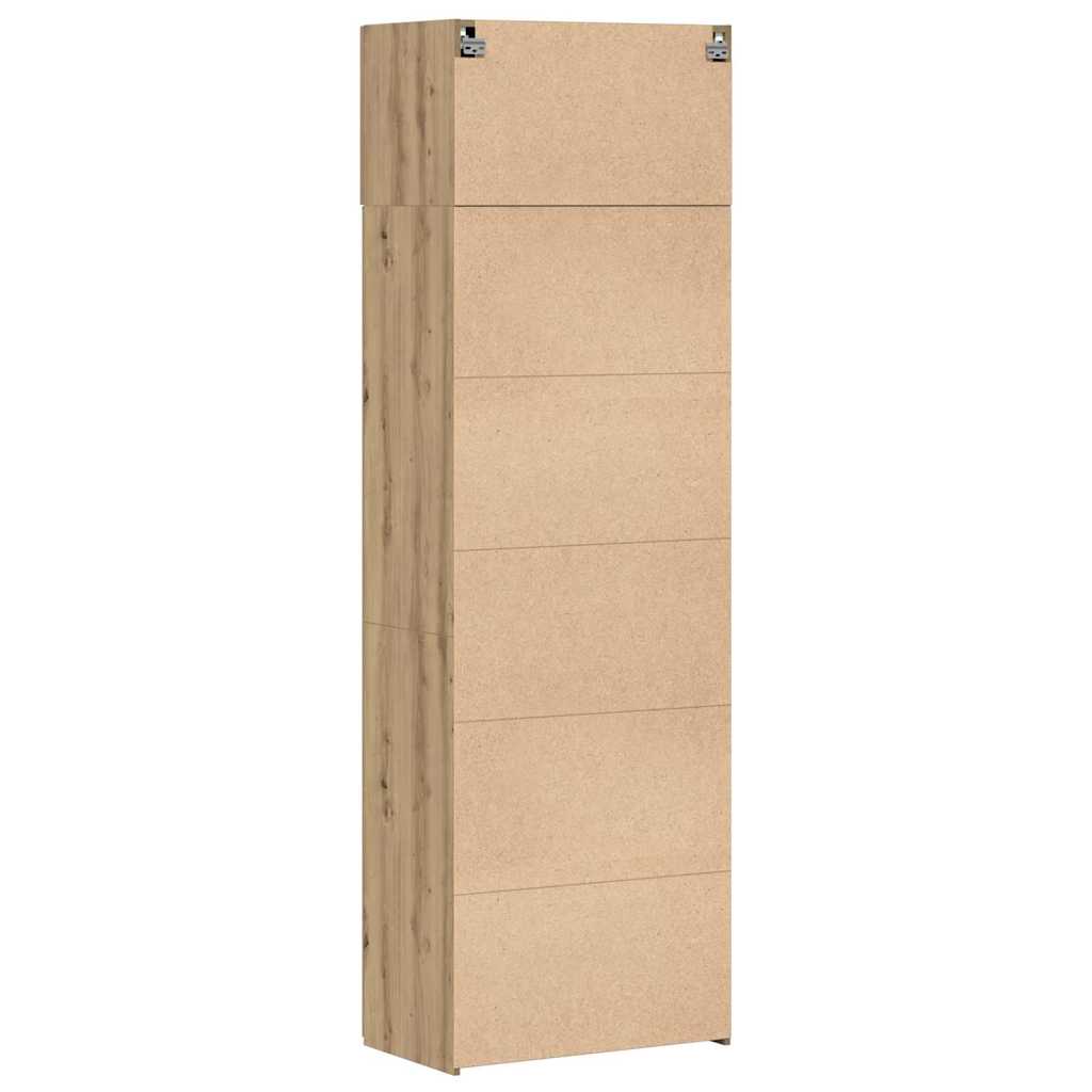 Opbevaringsskab 2 pcs Artisan Egetræ 70 x 42,5 x 225 cm
