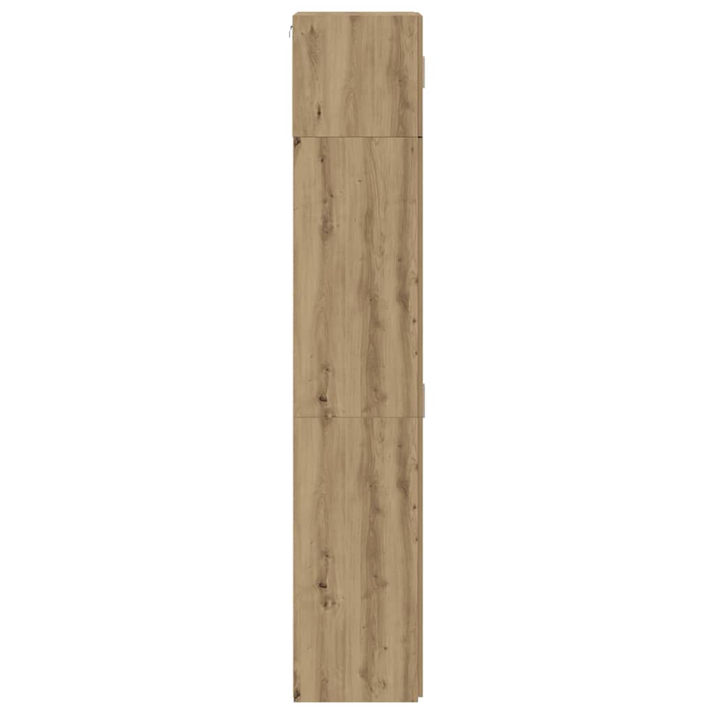 Opbevaringsskab 2 pcs Artisan Egetræ 70 x 42,5 x 225 cm