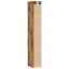 Opbevaringsskab med skuffe 2 pcs Gammelt træ 30 x 42,5 x 225 cm