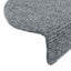 trappemåtter selvklæbende 30 stk. 65x21x4 cm lysegrå halvrunde store