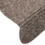 trappemåtter selvklæbende 30 stk. 56x17x3 cm beige halvrunde