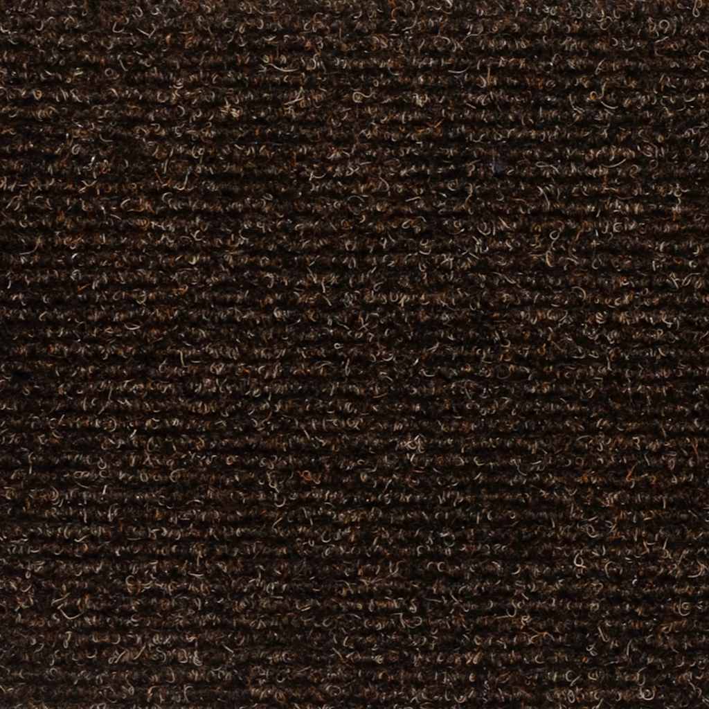 trappemåtter selvklæbende 30 stk. 60x25 cm brune rektangulære