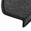 trappemåtter 30 stk. 65 x 24 x 4 cm antracit halvrund store