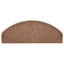 trappemåtter 30 stk. 65x24x4 cm brune halvrund store
