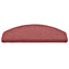 trappemåtter 30 stk. 65 x 24 x 4 cm bordeaux halvrund store