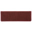 trappemåtter 30 stk. 65x21x4 cm bordeaux rektangulær kant