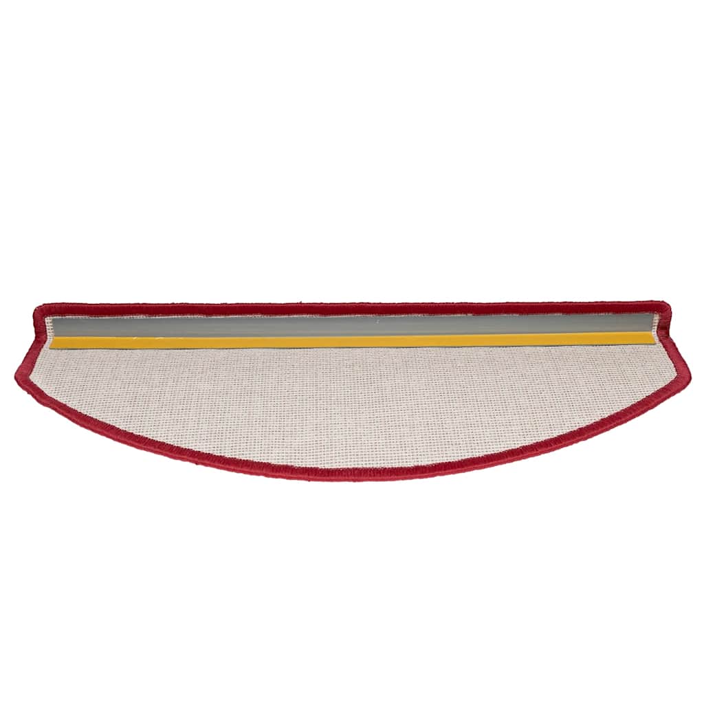 trappemåtter 20 stk. 65 x 24 x 4 cm rød halvrund store