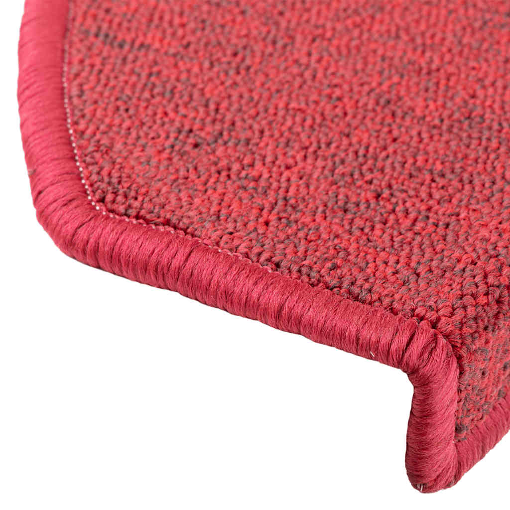 trappemåtter 20 stk. 65 x 24 x 4 cm rød halvrund store