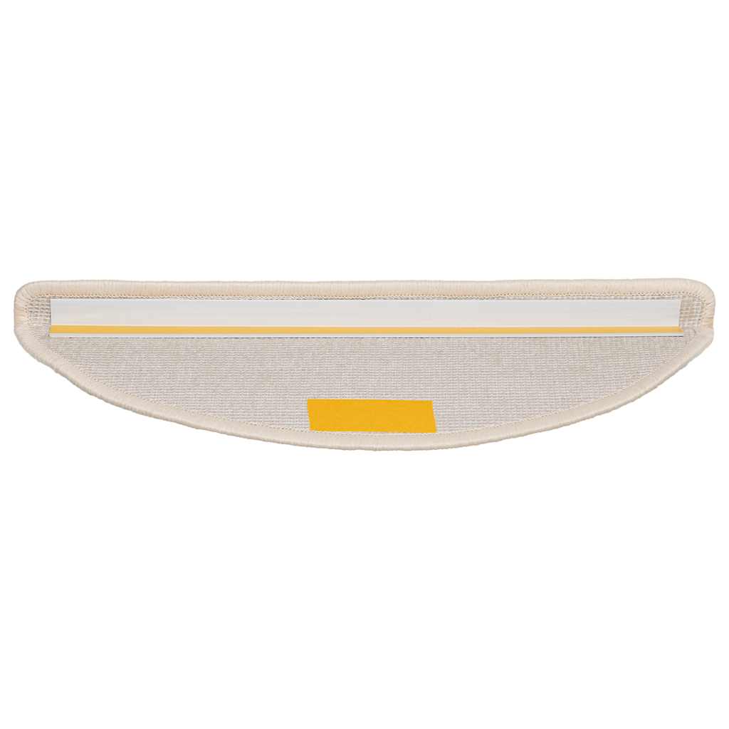 trappemåtter 30 stk. 56x17x3 cm hvide halvrunde