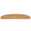 trappemåtter 30 stk. 65x21x4 cm beige halvrunde store