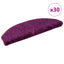 trappemåtter 30 stk. 65 x 21 x 4 cm violet halvrund stor