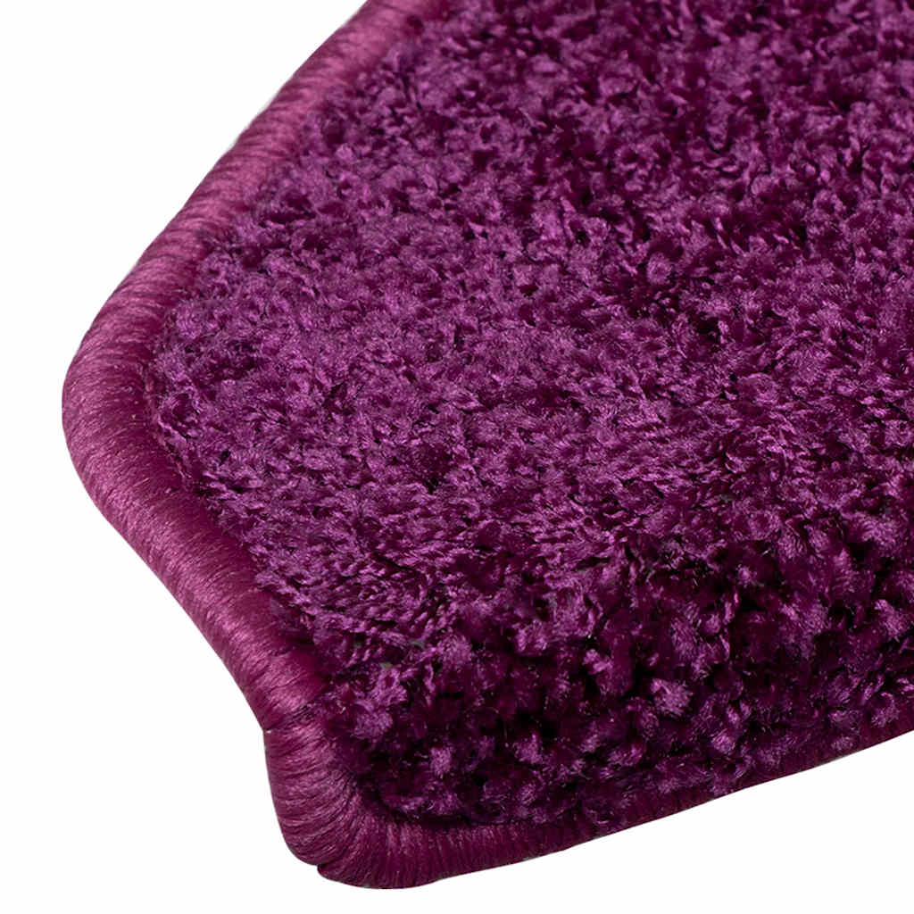 trappemåtter 30 stk. 65 x 21 x 4 cm violet halvrund stor