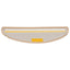 trappemåtter 20 stk. 56x17x3 cm cremefarvede halvrund